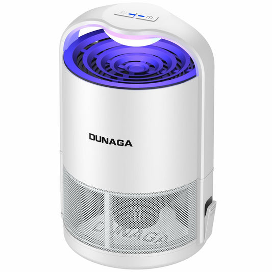 DUNAGA Fly Traps Indoor with 10 Sticky Glue Boards White Bug Zapper