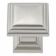 Hickory Hardware HH74554-SN Knob 1-1/16" Diameter Satin Nickel