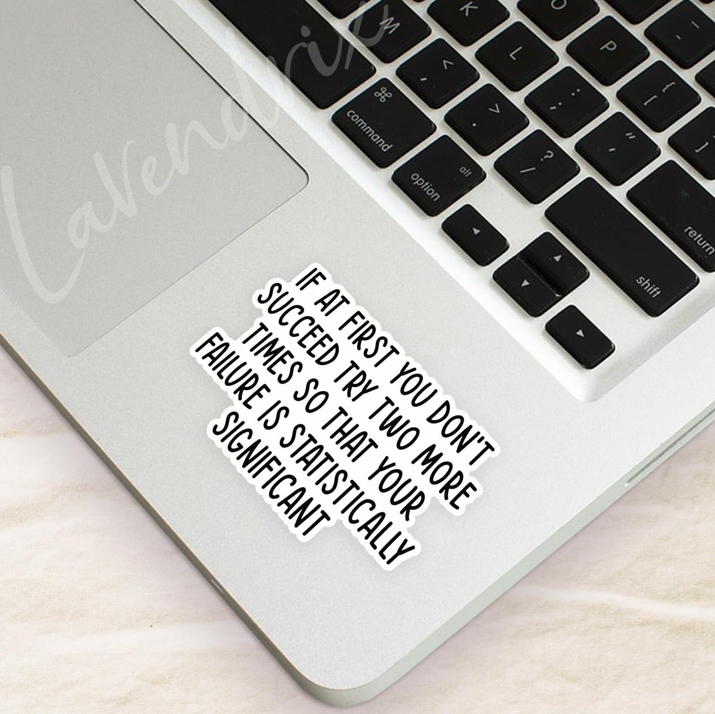 3pcs Funny Quote Stickers If at First You Don’t Succeed Vinyl Decal 3x2in