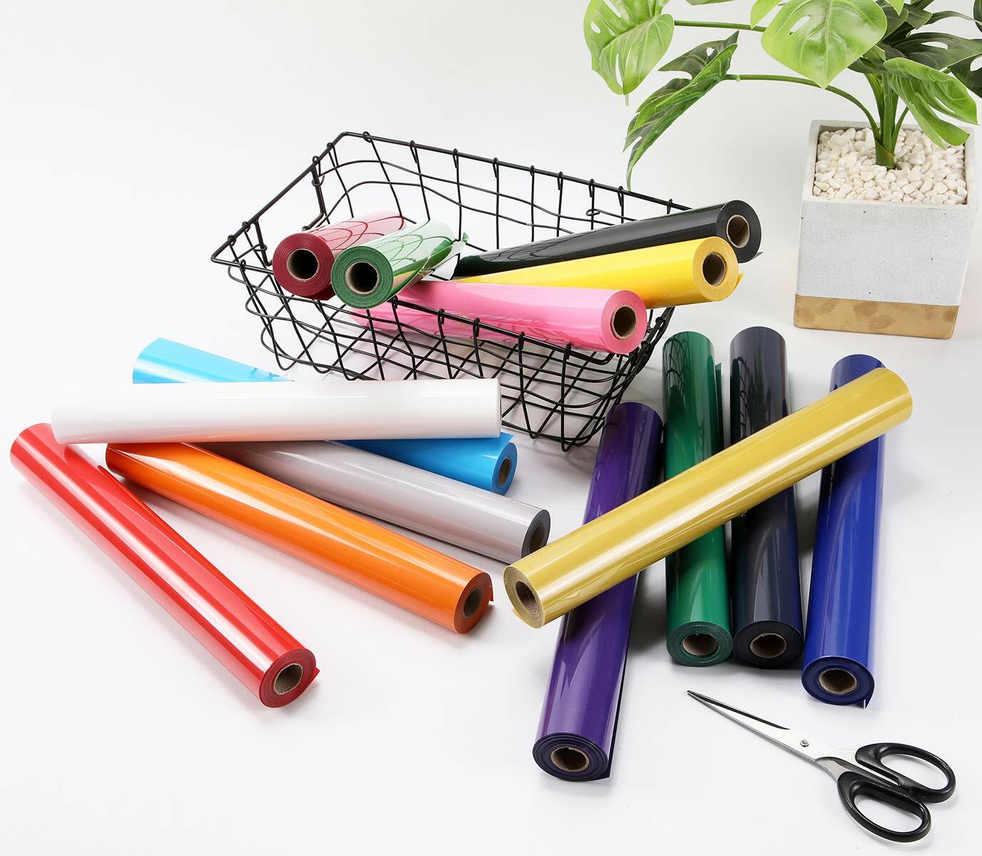 [Like New] Guangyintong Heat Transfer Vinyl Roll 12" x 40ft Glossy White HTV for T-Shirts