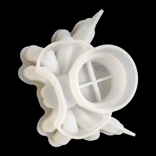 Fuehbur Spider Candle 3D Silicone Mold for Epoxy Resin DIY White