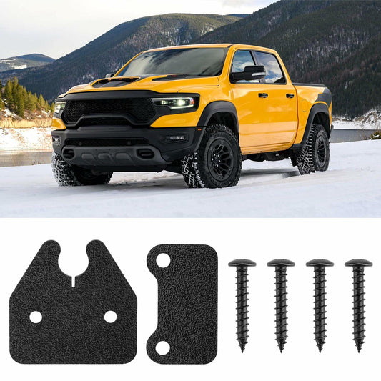 YIBEICO Sun Visor Repair Kit for Dodge RAM 1500 Trucks 2019-2023 Black