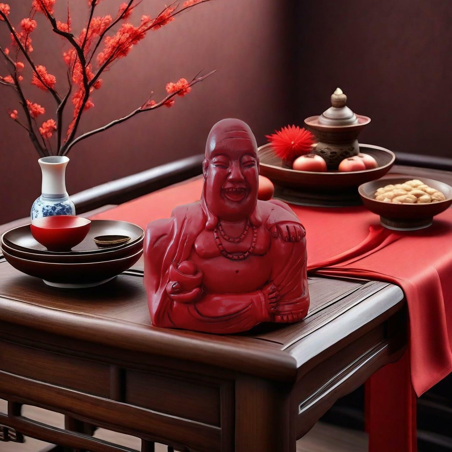 Buddha Hand Pose Statue 4.75in Zen Decor Unique Gift Figurine