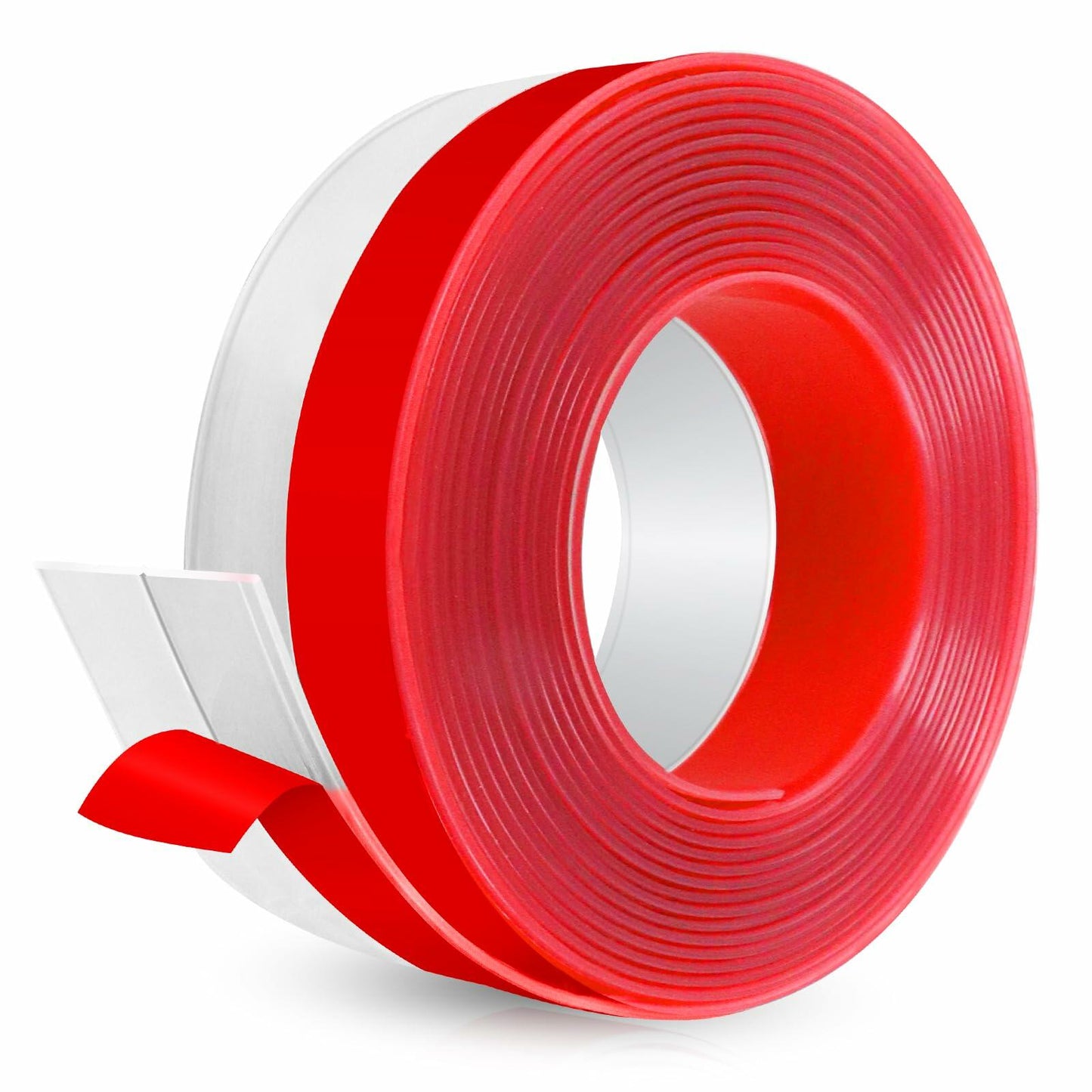 Heonay Weather Stripping Door Draft Stopper Silicone Strip Transparent 2inx20ft