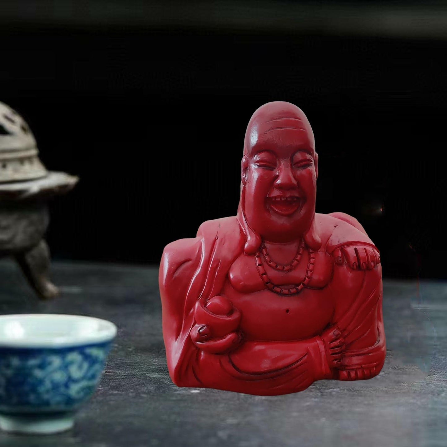 Buddha Hand Pose Statue 4.75in Zen Decor Unique Gift Figurine