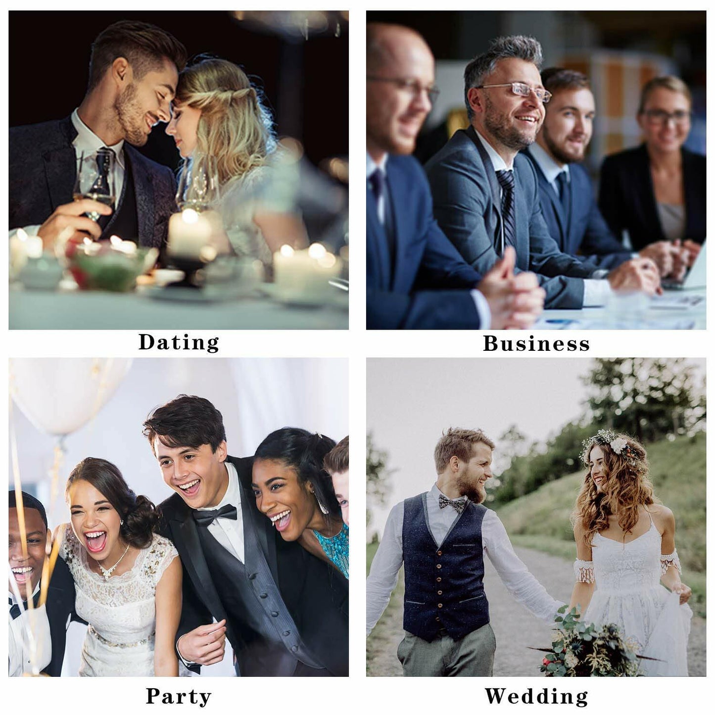 HISDERN Pink Floral Paisley Polyester Bow Tie & Pocket Square Set Size One Size