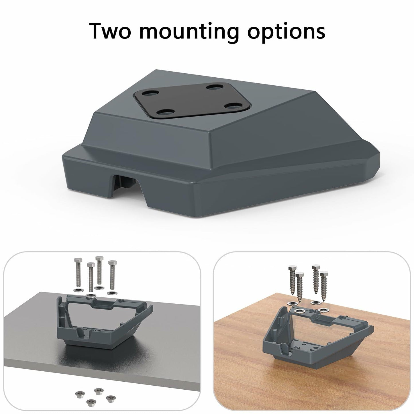 HOLACA Starlink Gen 3 Mobility RV Mount Anti-Theft Aluminum Alloy White/Black