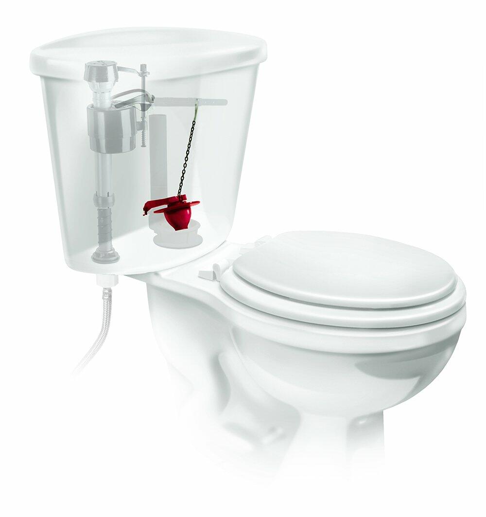 [Like New] Fluidmaster 502P21 PerforMAX Universal Water-Saving Long Life Toilet Flapper for