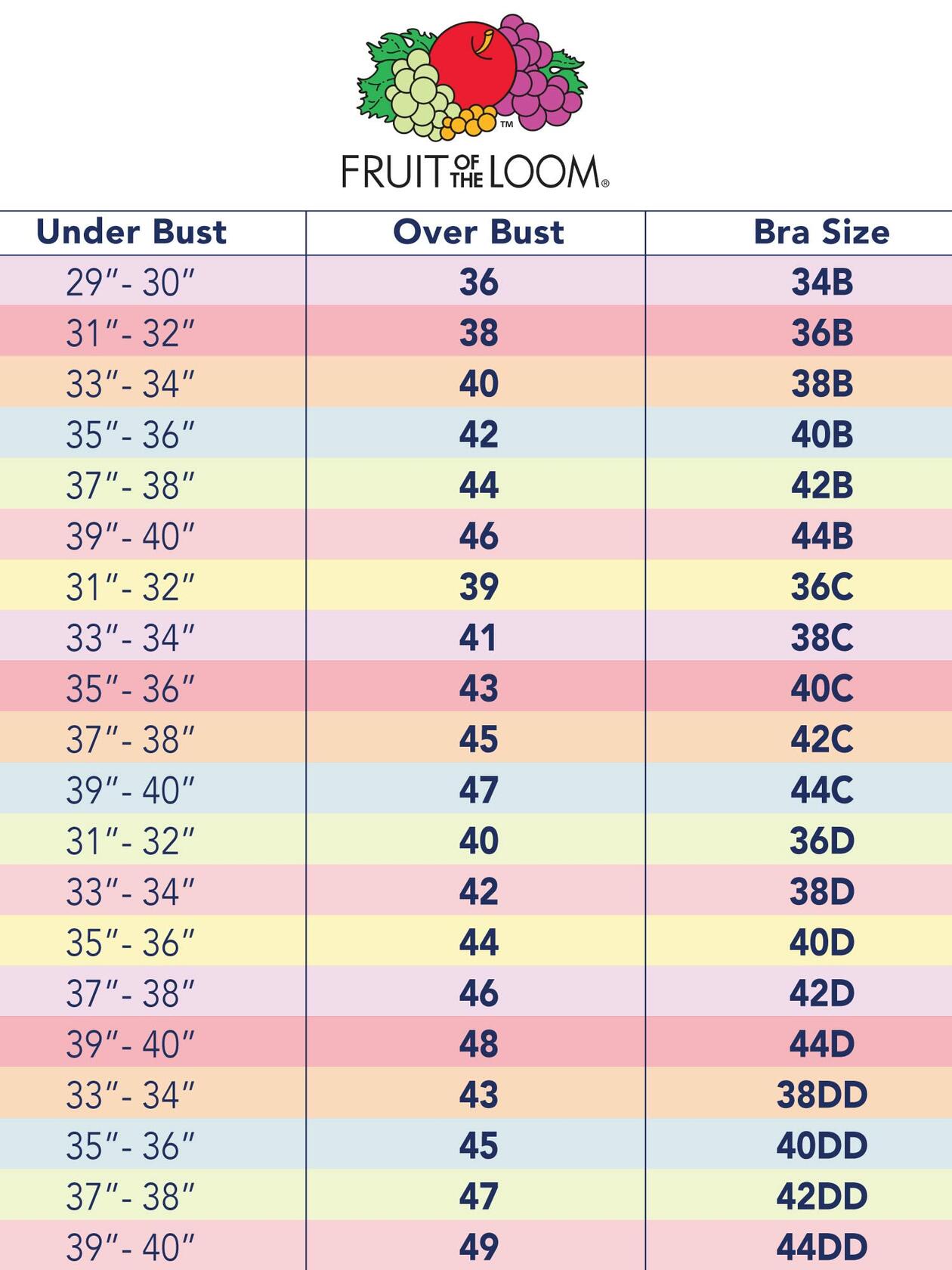 Fruit of the Loom Womens Wirefree Cotton Bralette Black/White/Sand Size 3XL