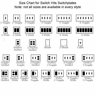 SWITCH HITS Silver Glass Mirror Light Switch Cover Plate 1 Toggle 3.5x5.25
