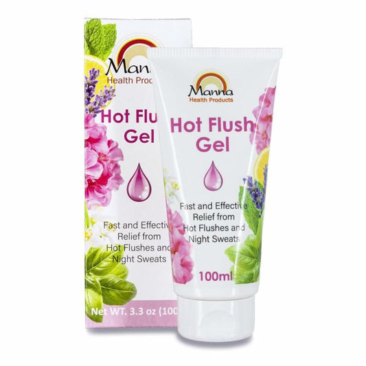 Manna Health Hot Flush Gel for Hot Flushes and Night Sweats