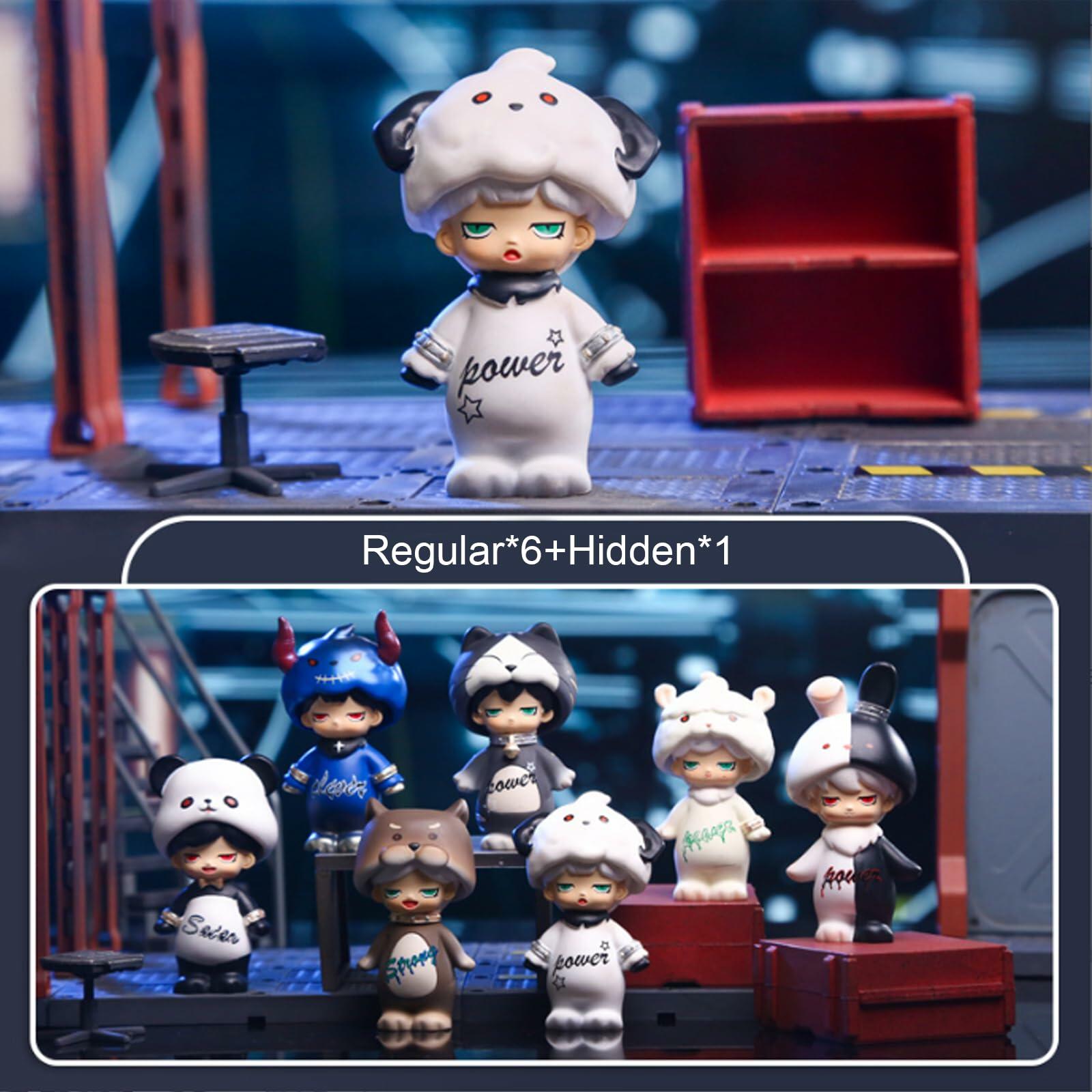 MEETSHERRY Blind Box Dragparty 1PC Mystery Figure White Collectible OPEN BOX