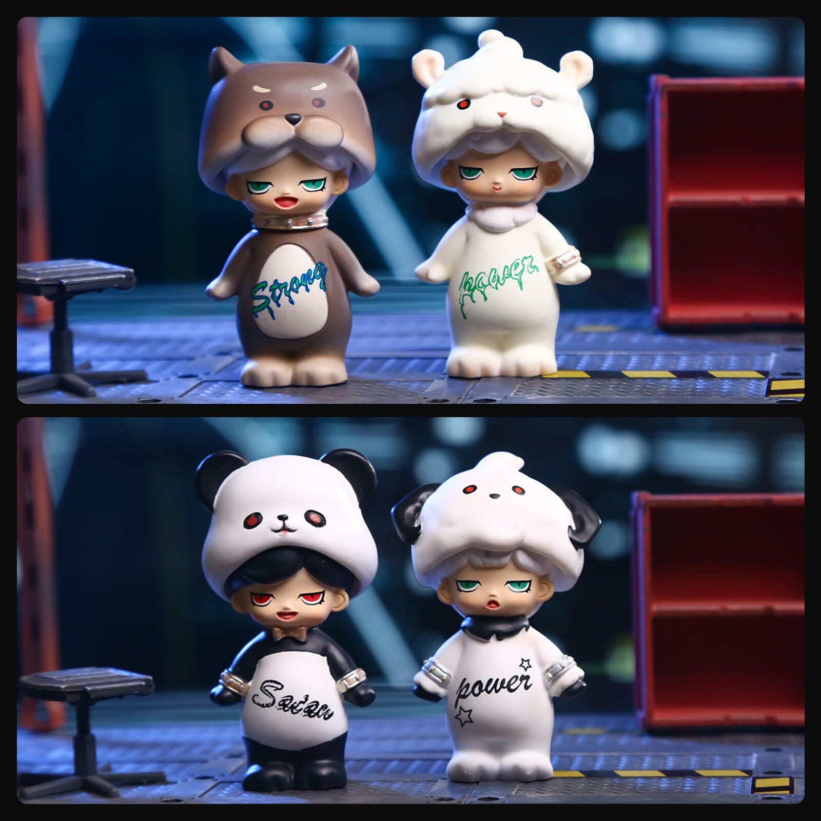 MEETSHERRY Blind Box Dragparty 1PC Mystery Figure White Collectible OPEN BOX