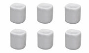 Kheops Ceramic Chime Ritual Spell Candle Holders White 5 pcs