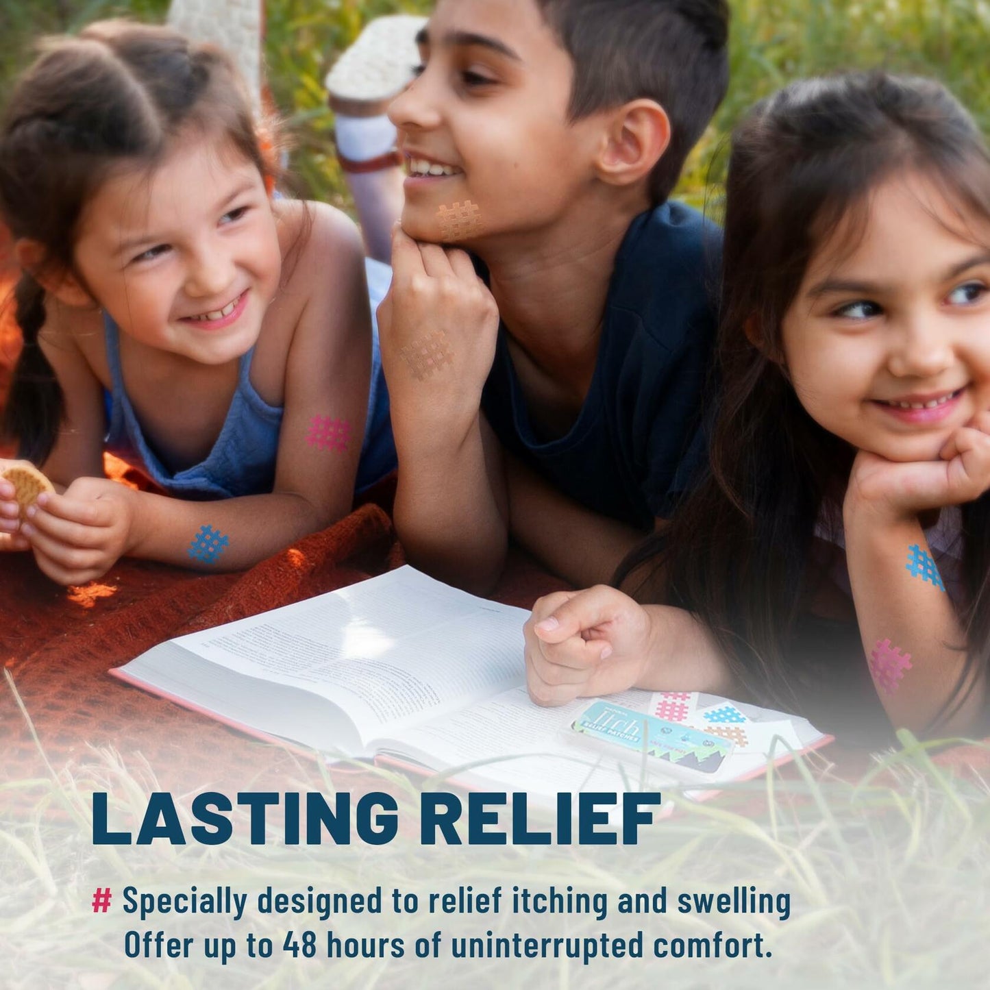 Oukken Bite Itch Relief Patches 81 Multi Patches Kids & Adults Anti Itch