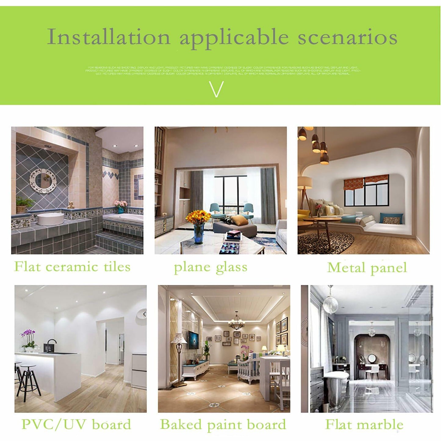 YAYETUR Strong Adhesive Wall Hook Acrylic Plum Blossom Transparent 2.8x2.8"