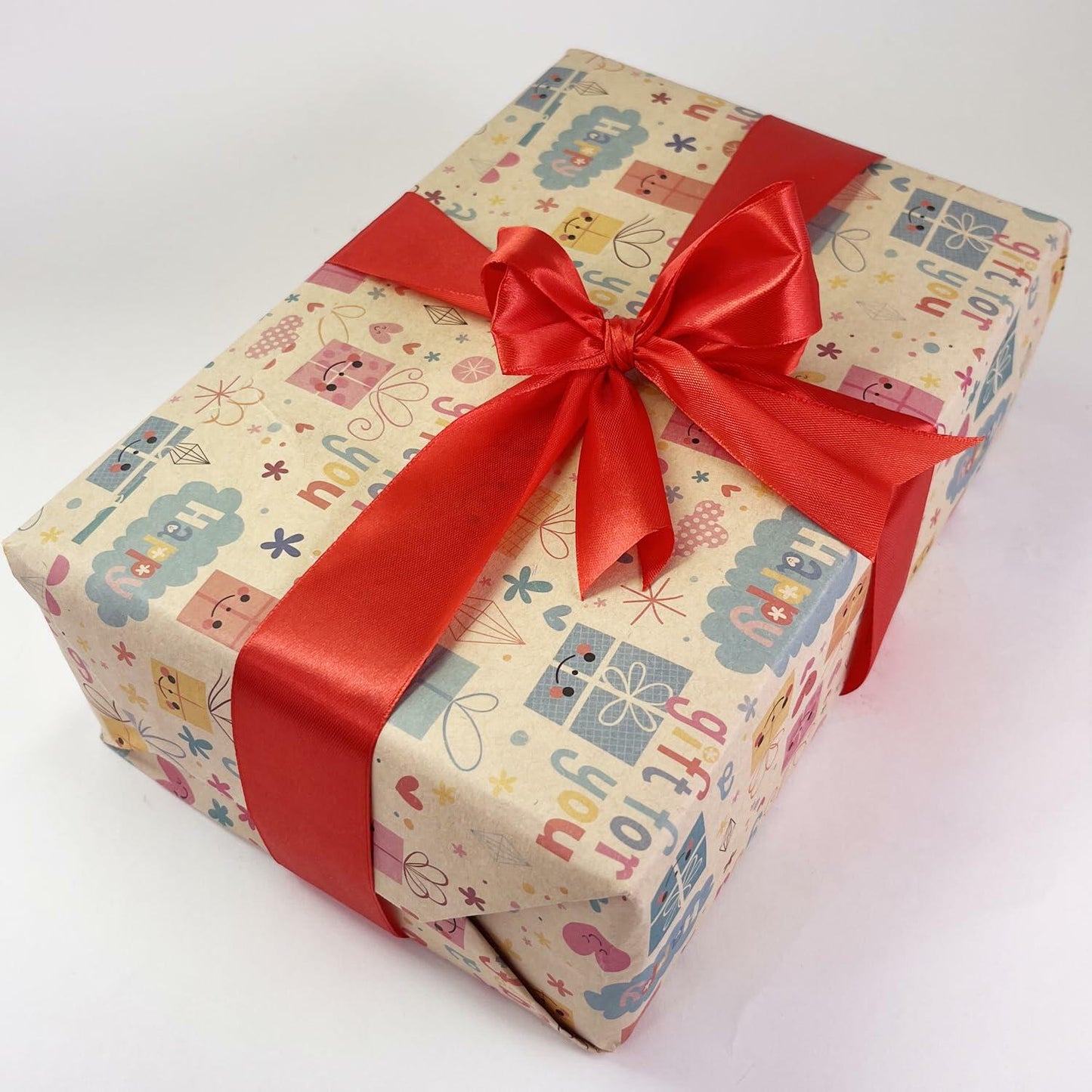 MEYIART Red Ribbon 1.5in 25 Yards Polyester Wedding Gift Wrapping Bow