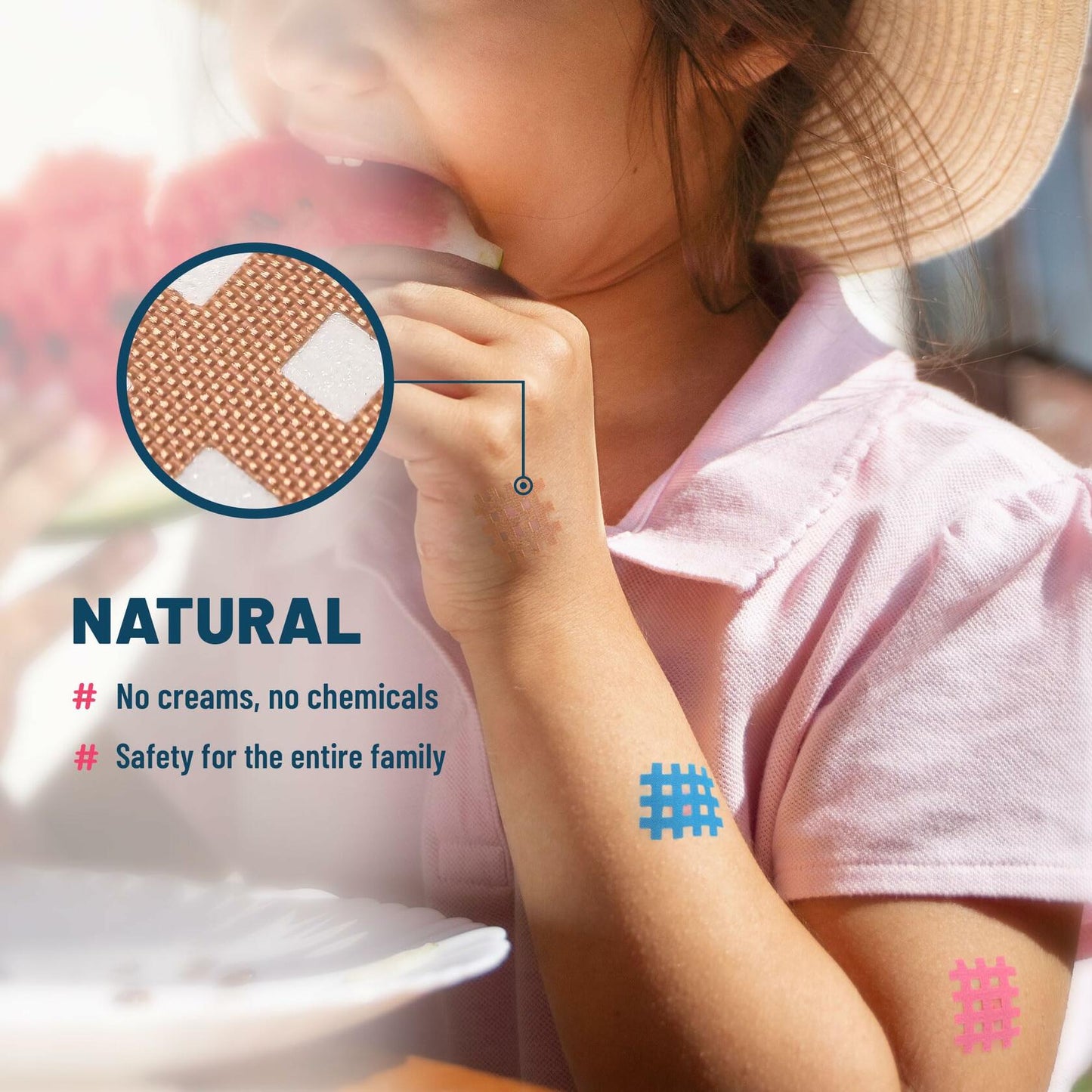 Oukken Bite Itch Relief Patches 81 Multi Patches Kids & Adults Anti Itch