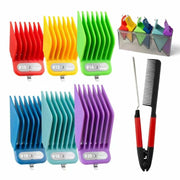 CLIPFIT Extra Long Clipper Guards Set Compatible with Andis Master #10-16