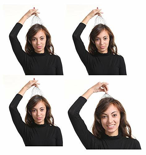 YAO & BEI Scalp Massager Tool Head Scratcher Stress Reliever Rubber Beads 4 Pack