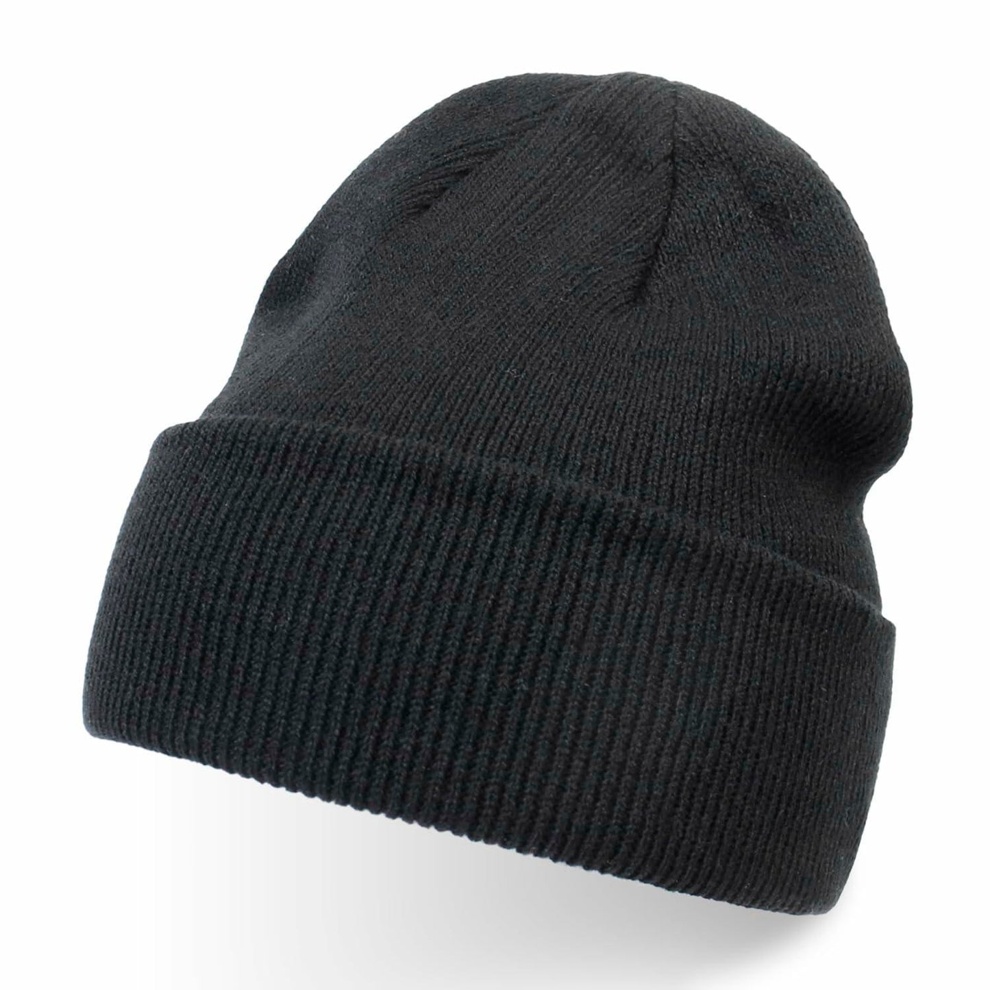 Zion Praiser 2PCS Family Beanie Hat Parent-Child Winter Knitted Warm Black