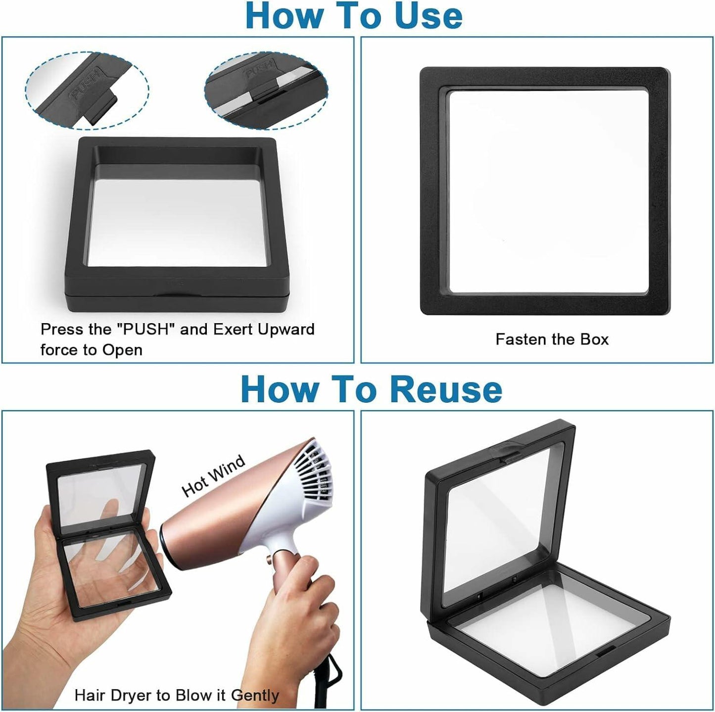 HHXFLY Pocket Hug Leather Keychain Inspirational Gift Box Small