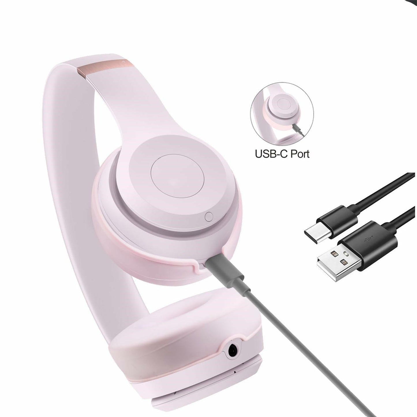 cabfirm Replacement USB C Charging Cable 6.6FT Black for Solo 4 Headphones