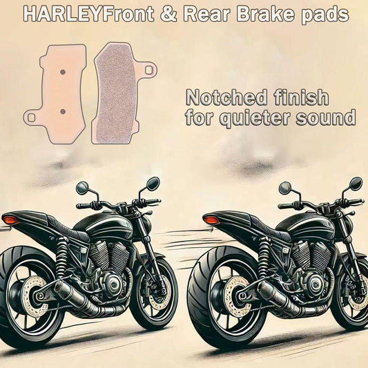 KLHRYX Pink Sintered Brake Pads Front & Rear for Harley 2006-2023