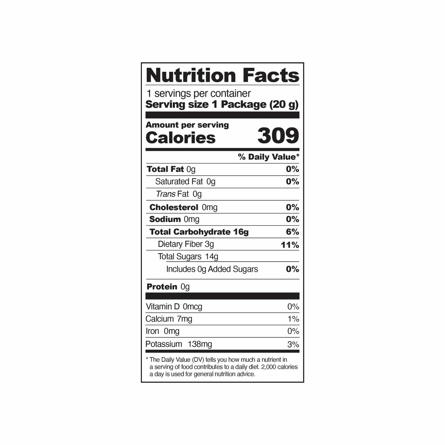 BESTBY12/26 Naturallys Freeze-Dried Red Apple Fruit Snacks 0.7oz 100% Natural No