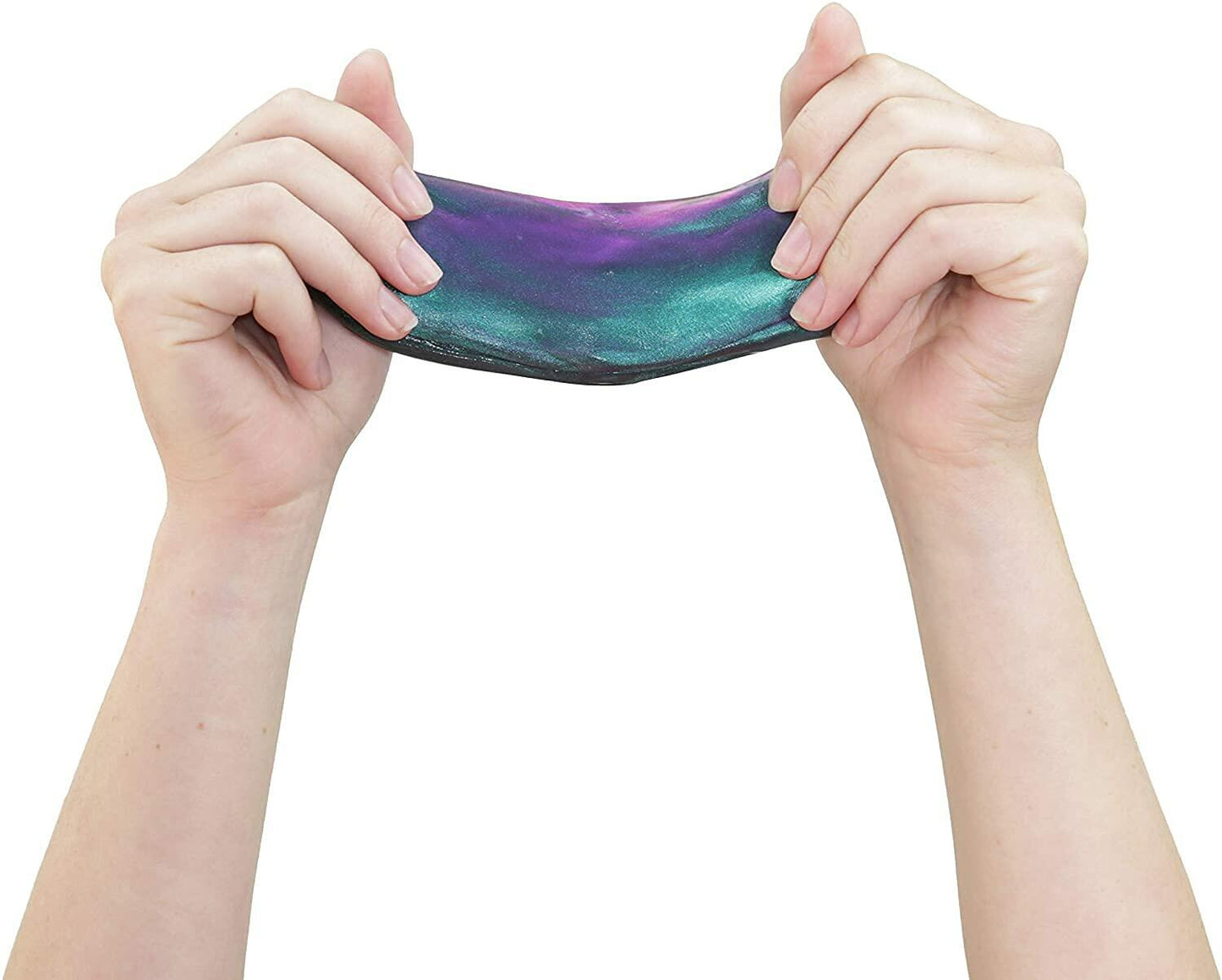 [Like New] Crazy Aaron's Thinking Putty Super Scarab Multi-Color 4" Tin Sensory Fun