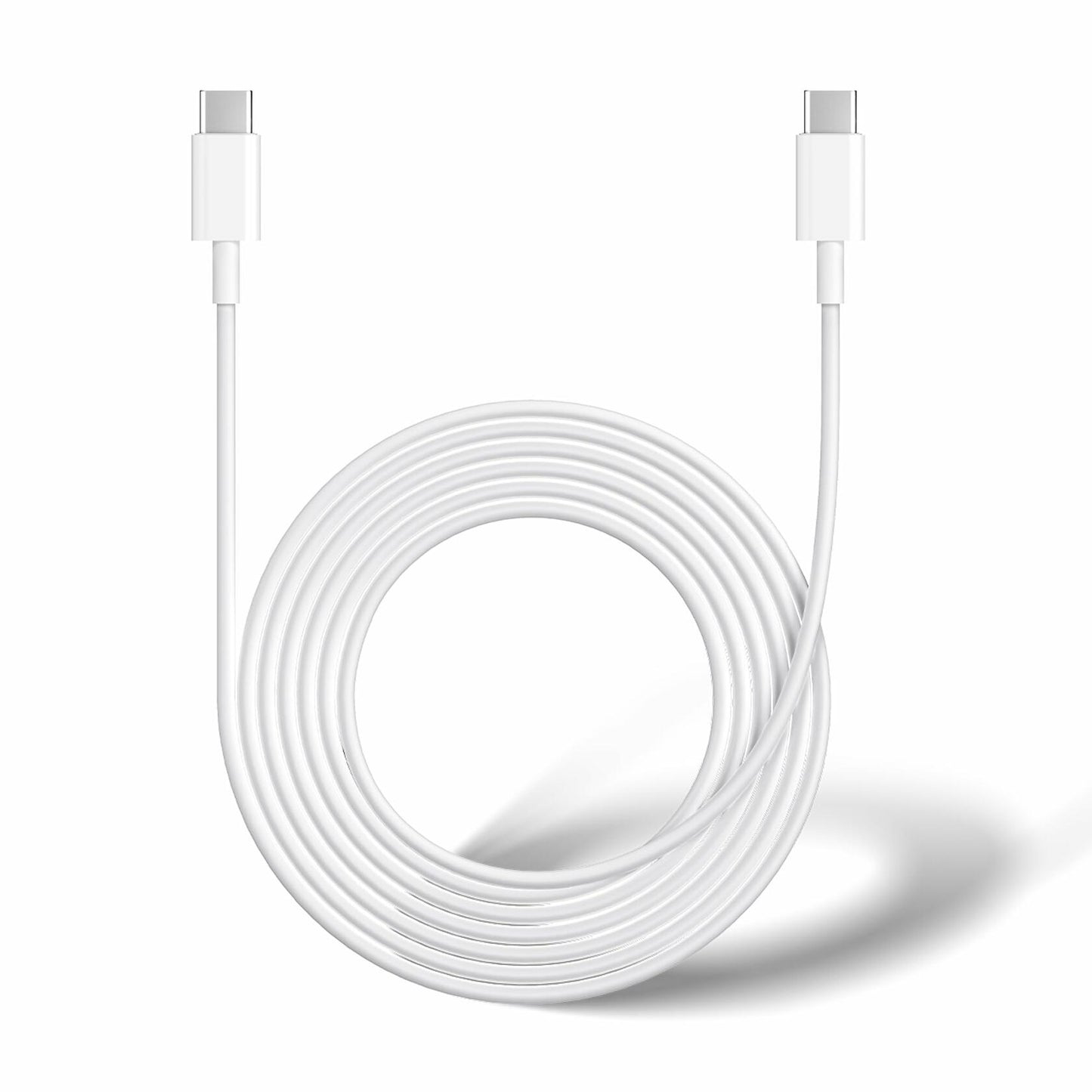 sawdca USB C to USB C Cable 3.3ft 3A 60W Fast Charging White