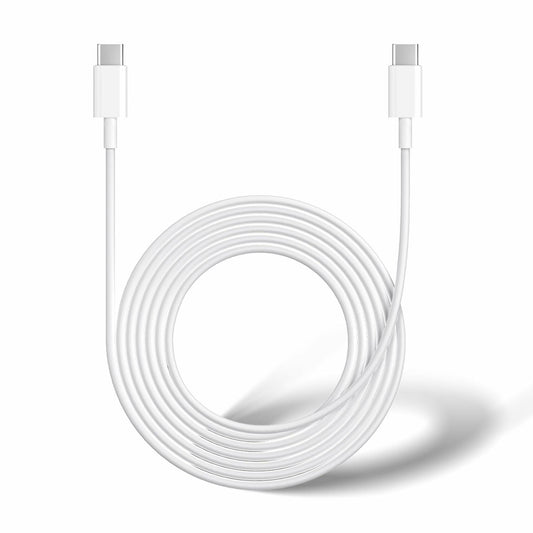 sawdca USB C to USB C Cable 3.3ft 3A 60W Fast Charging White