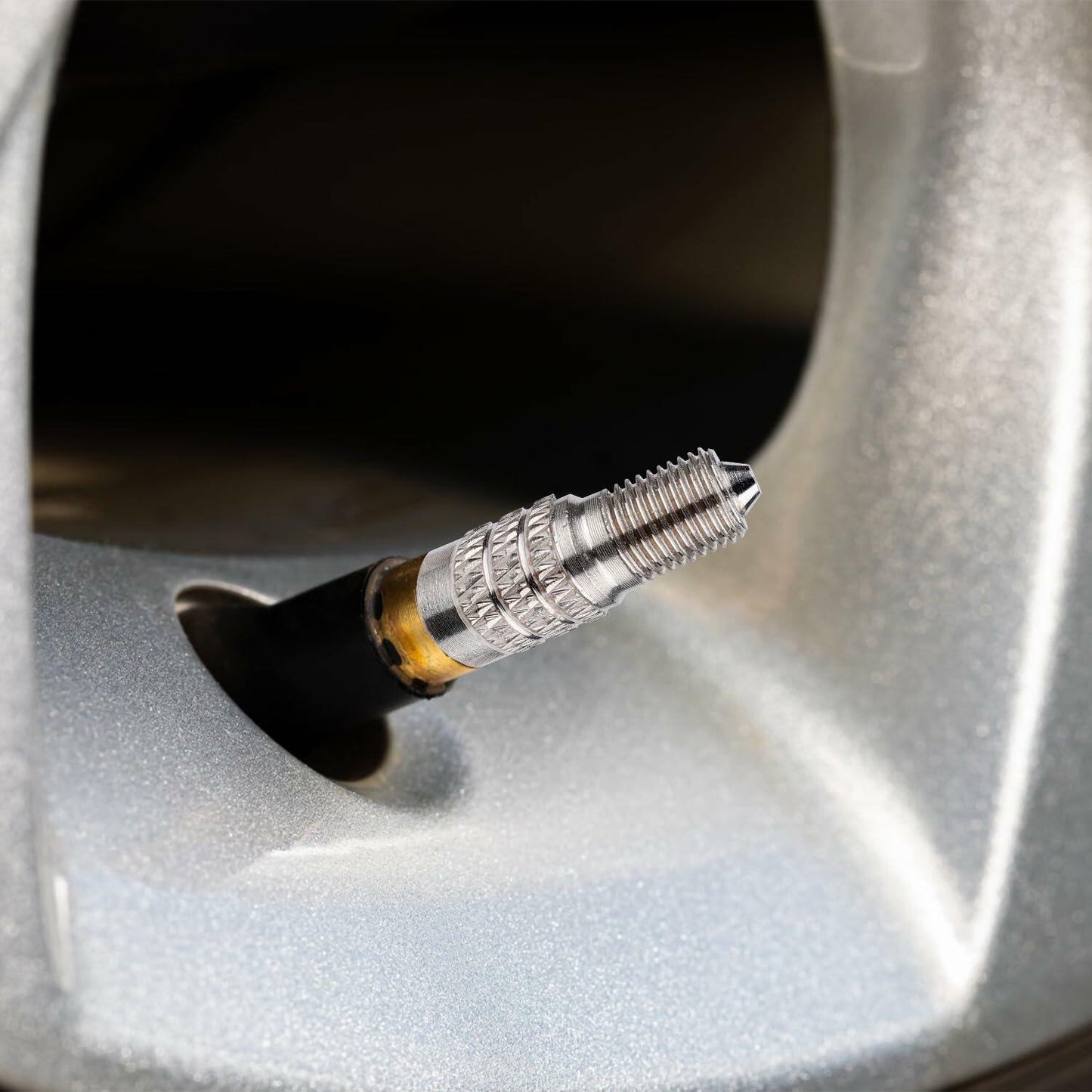 NQEUEPN 5pcs Double Seal Valve Stem Caps High Pressure Tire Valve Caps