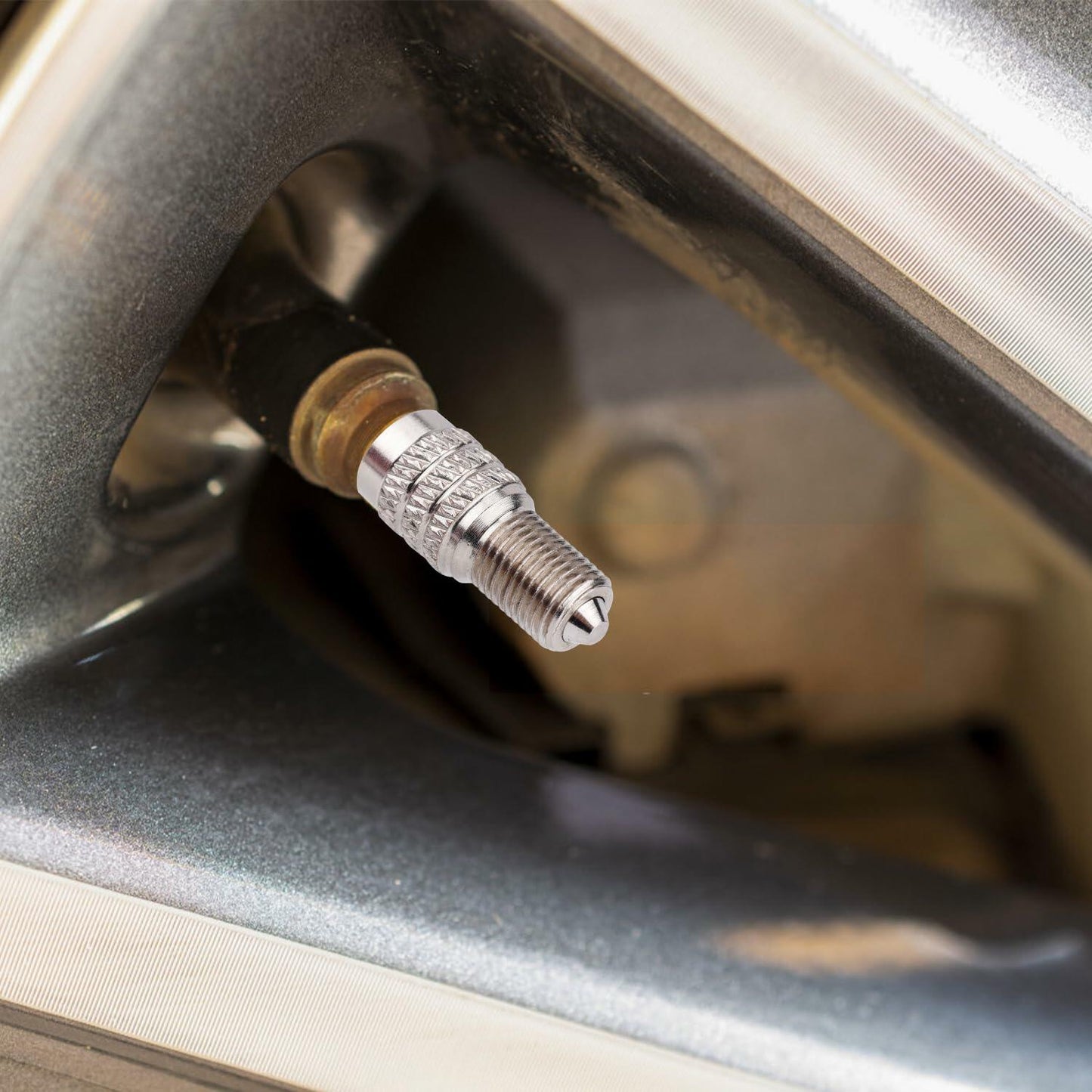 NQEUEPN 5pcs Double Seal Valve Stem Caps High Pressure Tire Valve Caps