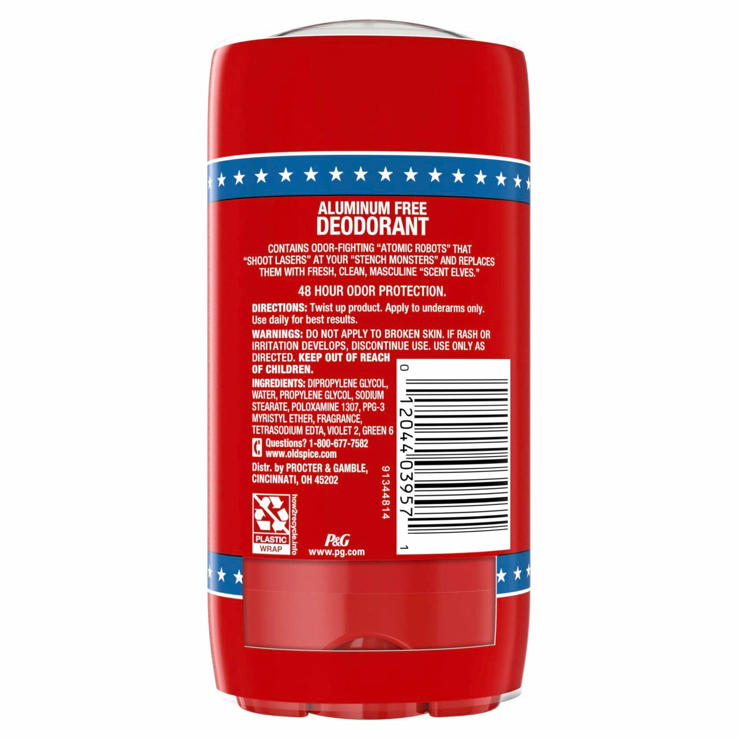 Old Spice High Endurance Men's Deodorant Fresh Scent 3oz Pack of 2