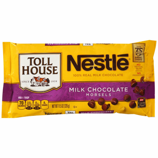 BEST BY MAY 2025 Nestle Toll House Milk Chocolate Morsels 11.5oz Coffee Mate