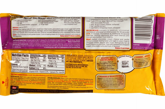 BEST BY MAY 2025 Nestle Toll House Milk Chocolate Morsels 11.5oz Coffee Mate