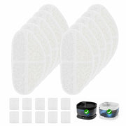 APD APETDOLA Wireless Dog Water Fountain Filters 5Layer Replacement 10Pack White