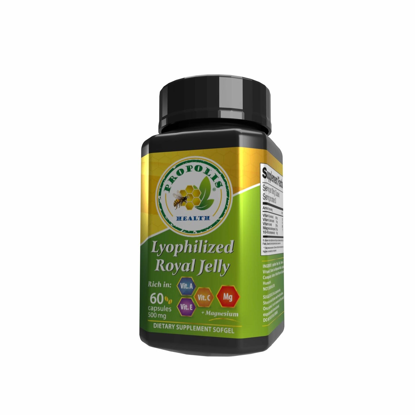 BestBy03/26 Propolis Health Pure Royal Jelly 15mg 10HDA Magnesium 300mg