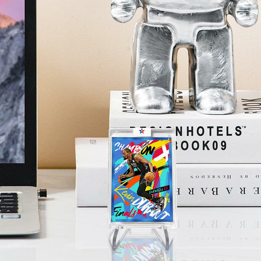 HiShutiao Acrylic Card Display Stand 2.68in White 12 Packs