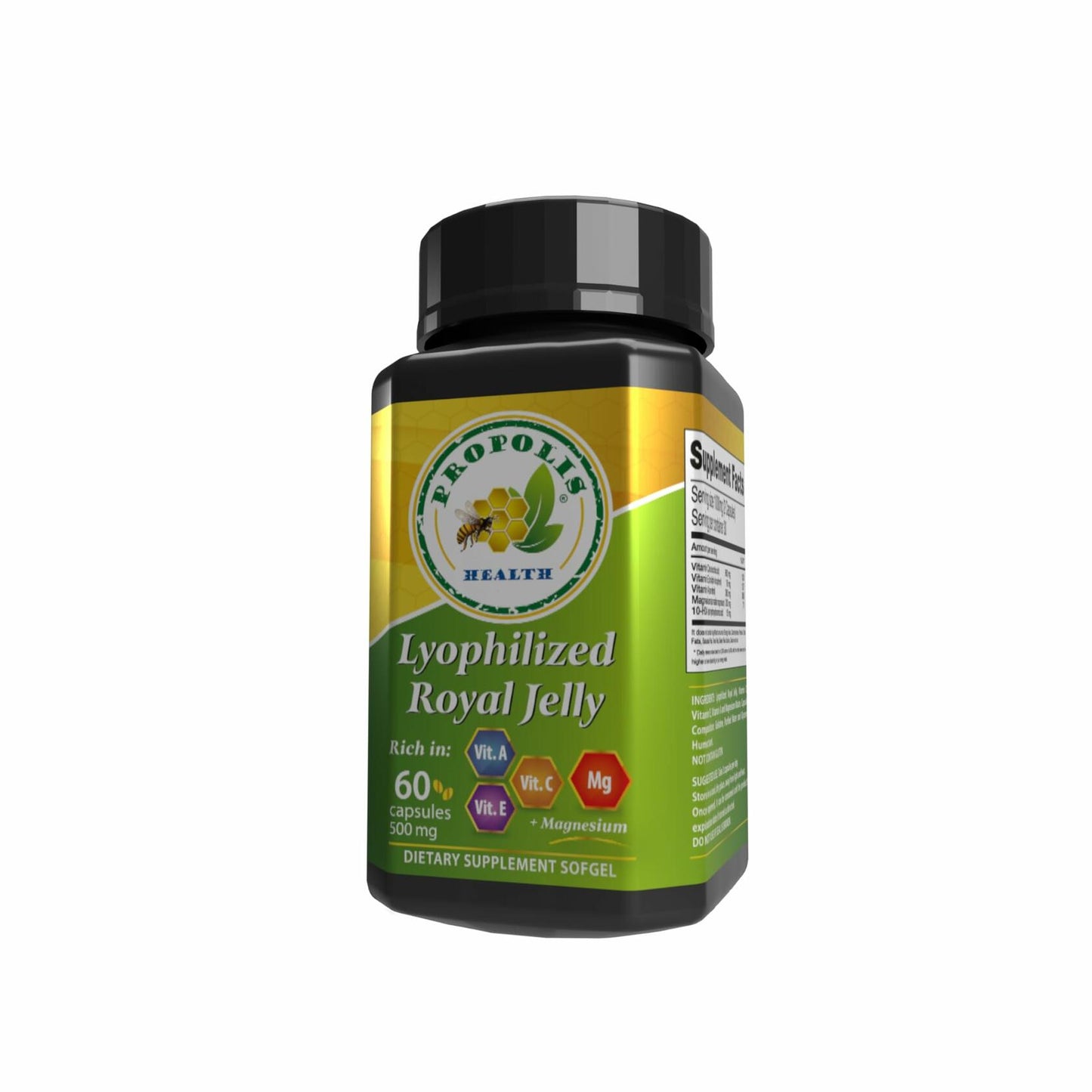 BestBy03/26 Propolis Health Pure Royal Jelly 15mg 10HDA Magnesium 300mg