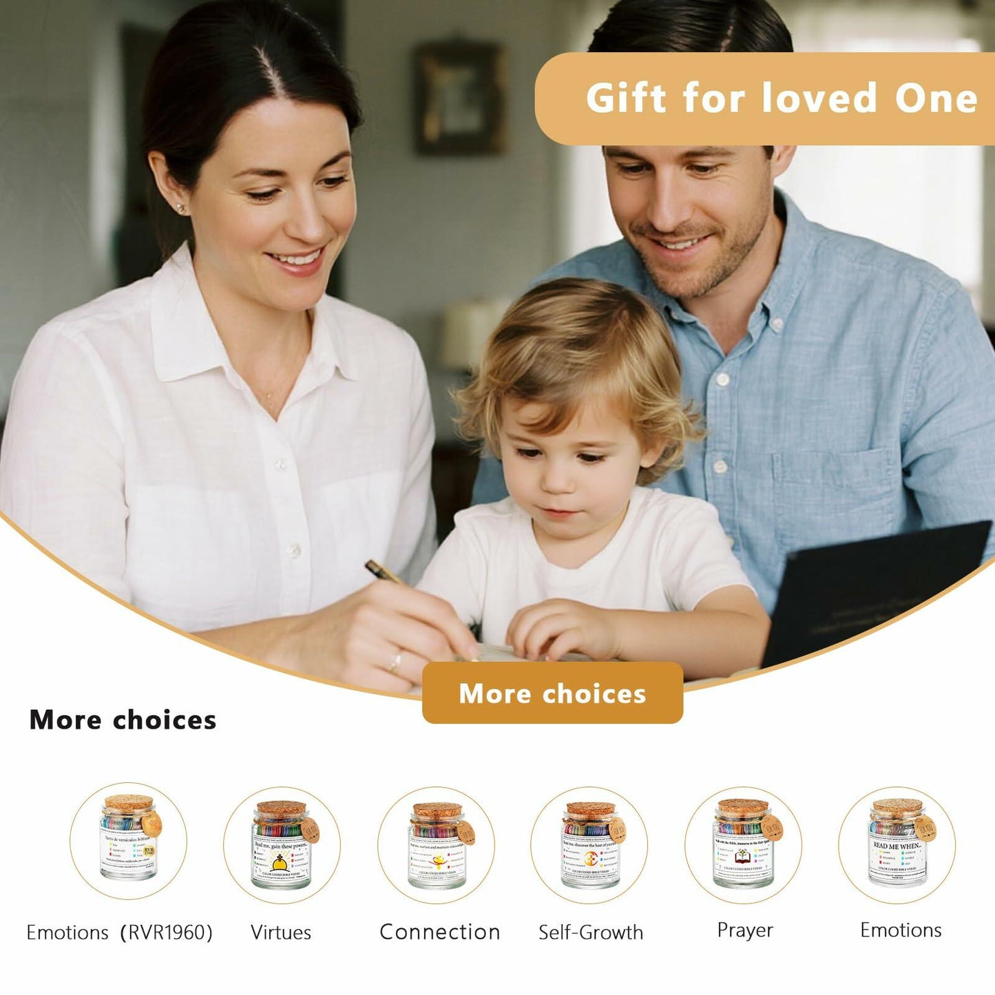 Bible Verse Jar Scripture Prayer Cards Spiritual Religious Christian Gift