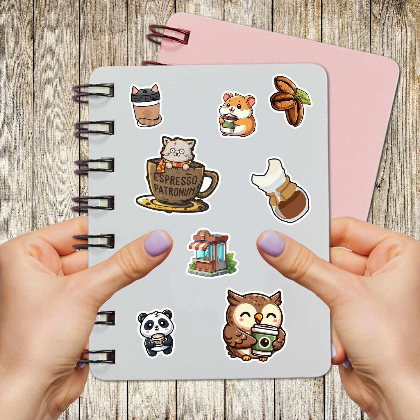 BIGZORO Waterproof Vinyl Tank Stickers Decals Pack 50 PCS