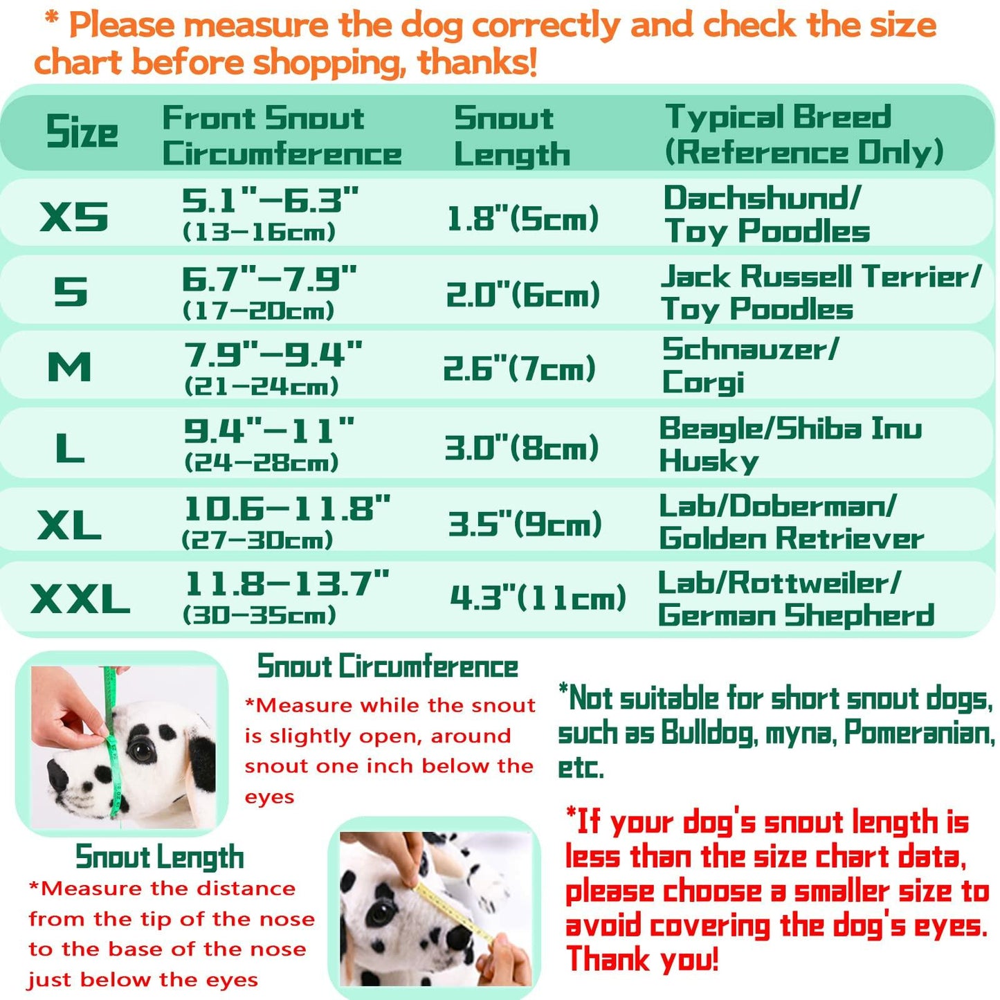 Mkerycww Dog Muzzle Air Mesh Breathable Soft Basket Adjustable Strap Grey XXL