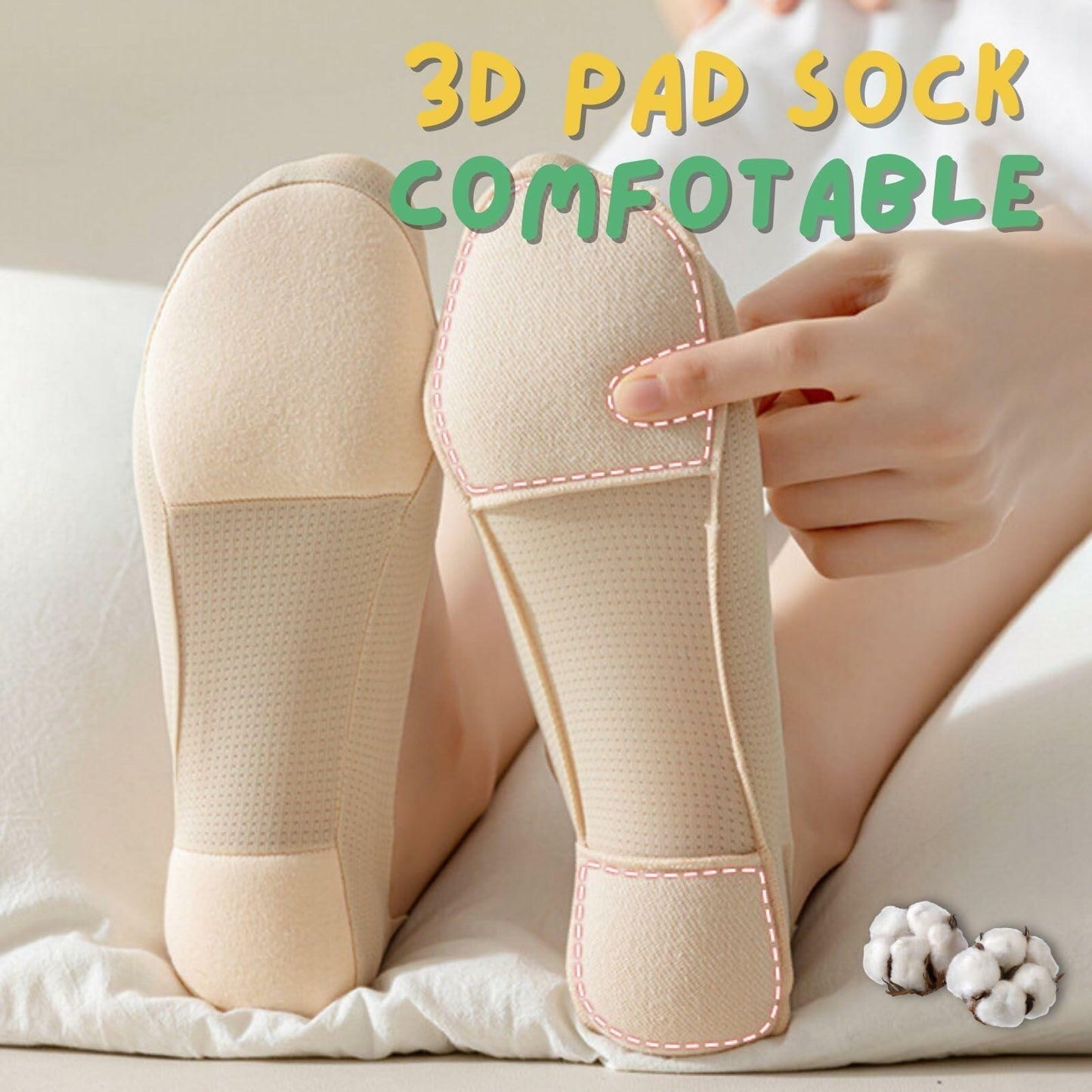 Soxbang 3 Pack No Show Socks Ball-of-Foot Cushion Ultra Low Cut Black Size 5-7.5