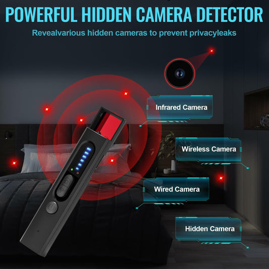 OJR Hidden Camera Detector Anti-Spy Bug GPS Finder for Home Office