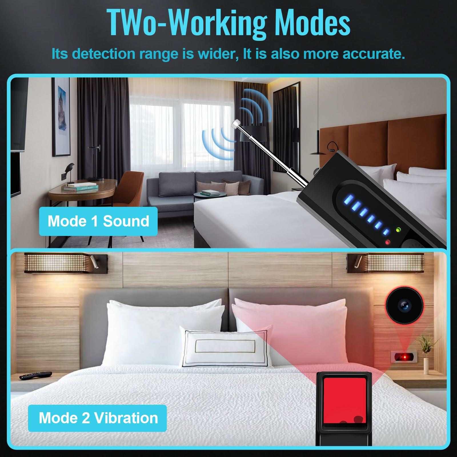 OJR Hidden Camera Detector Anti-Spy Bug GPS Finder for Home Office