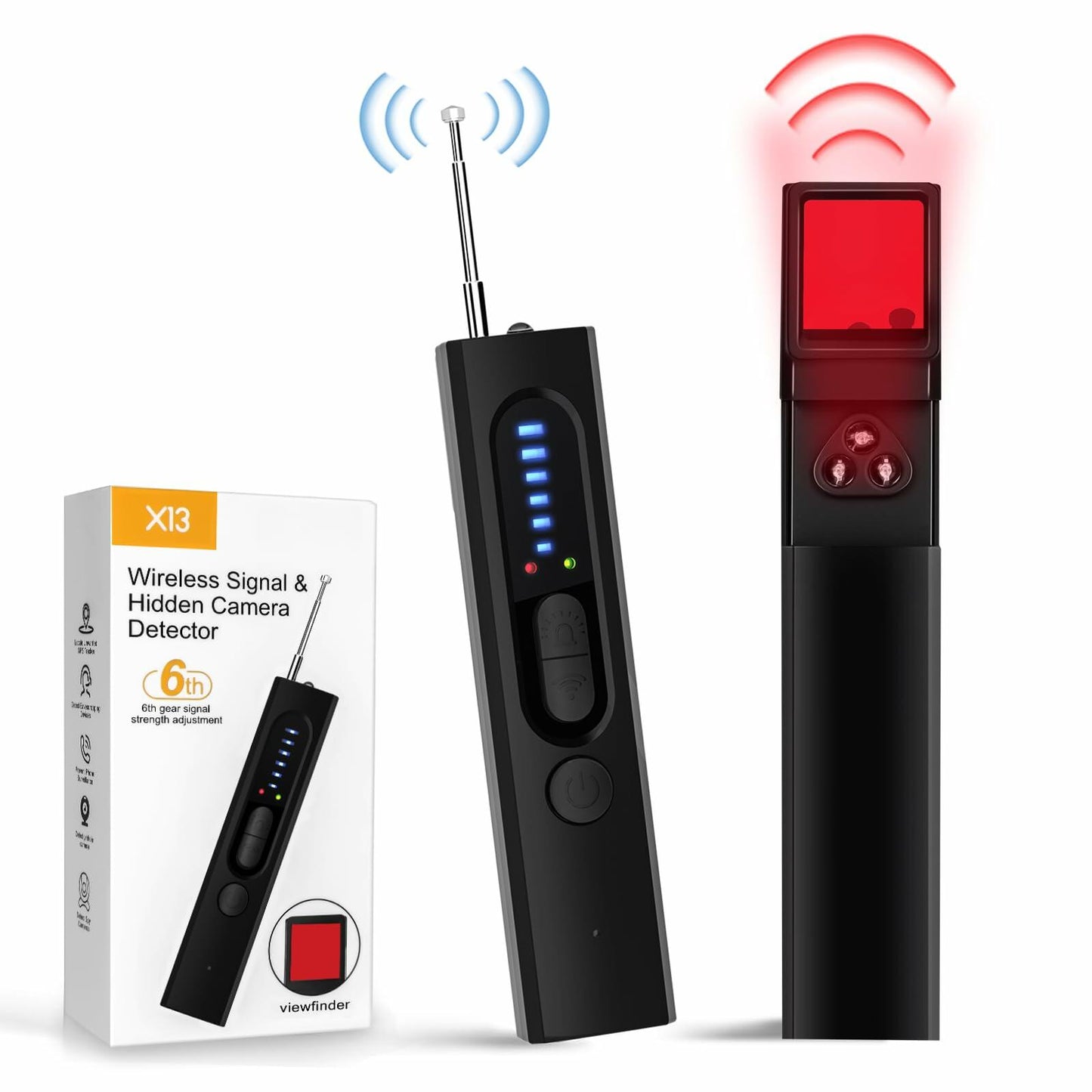 OJR Hidden Camera Detector Anti-Spy Bug GPS Finder for Home Office