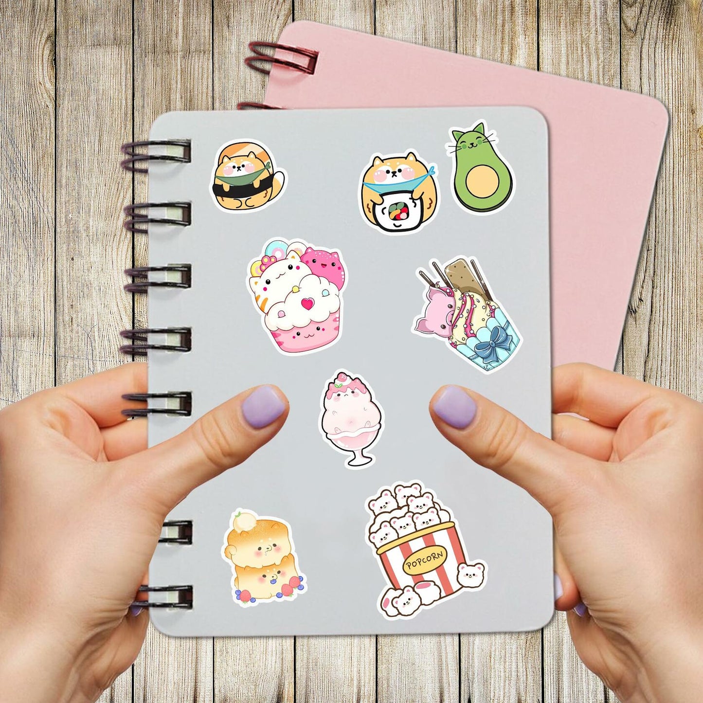 BIGZORO 50 PCS Music Rock Band Stickers Pack Vinyl Waterproof Multi-color