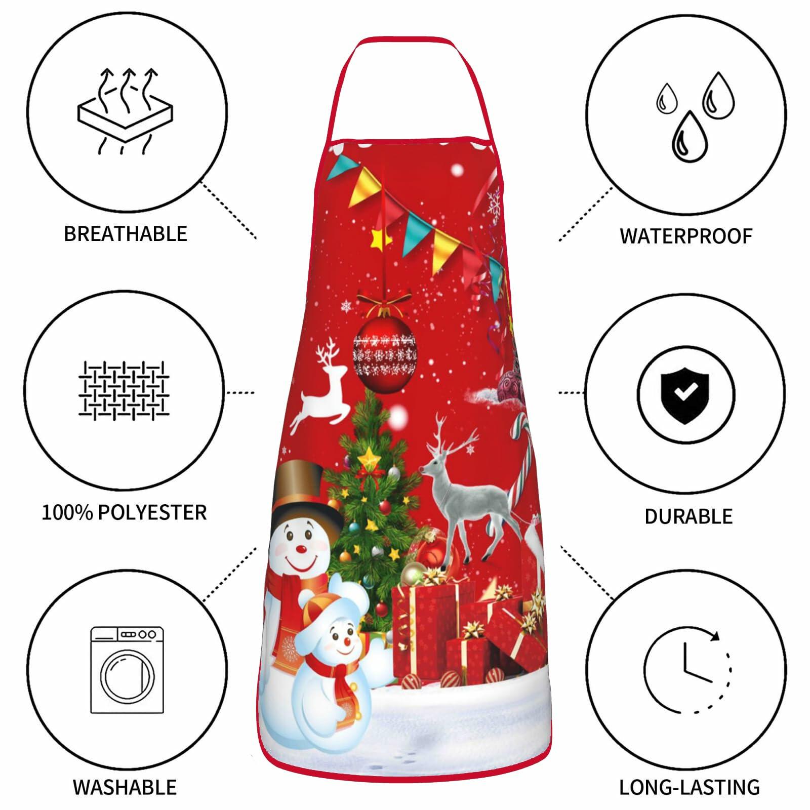 Dumoldpa Halloween Bone Appetit Cooking Apron Pink Medium 1 Pc